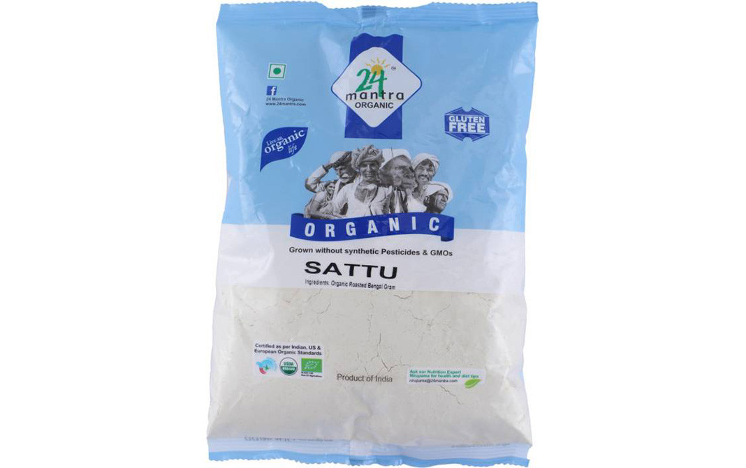 24 Mantra Organic Sattu    Pack  500 grams